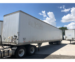 2008 HYUNDAI SHEET AND POST VAN TRAILER