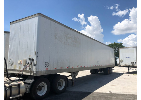 2008 HYUNDAI SHEET AND POST VAN TRAILER