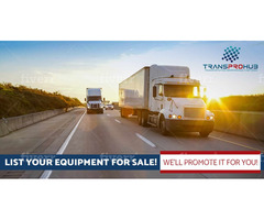 List your equipment, we'll help you sale it!