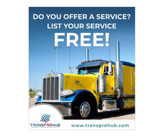 LIST YOUR SERVICE - WE'LL HELP YOU SELL IT.