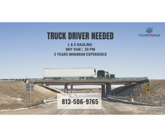 OTR TRUCK DRIVER NEEDED .50 PER MILE