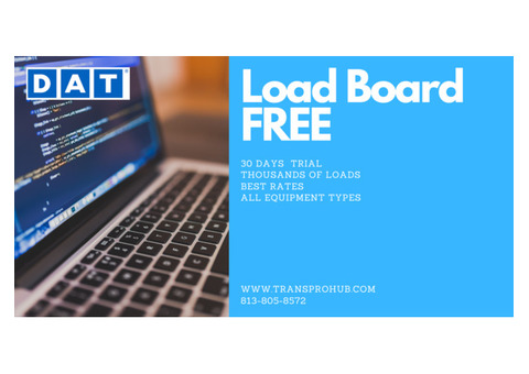 LOAD BOARD FREE TRIAL